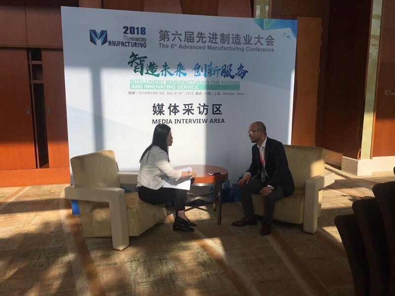 《先进制造业》全媒体采访美林数据技术(杭州)有限公司副总经理李琼
