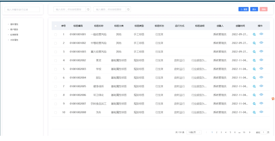 数据标签管理